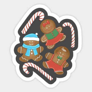 Christmas Gingerbread Cookies Sticker